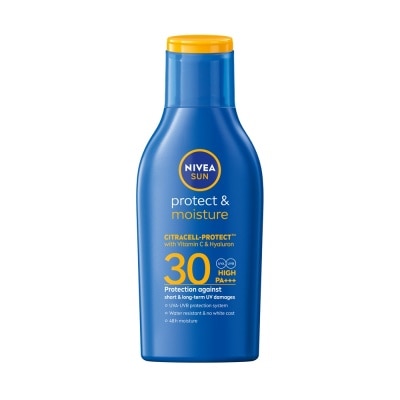 NIVEA Sữa Chống Nắng Toàn Thân Nivea Sun Protect&Moisture SPF30 UVA/UVB Body Lotion 75ml