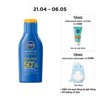 NIVEA - Sun Protect&Moisture SPF50+ UVA/UVB Body Lotion 75ml