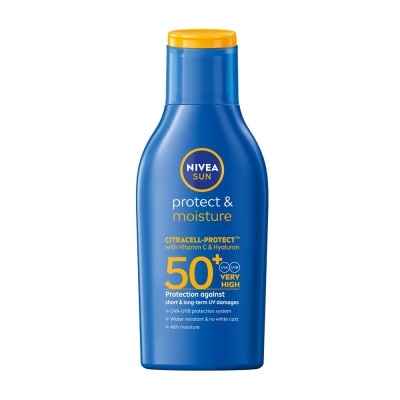 NIVEA Sữa Chống Nắng Toàn Thân Nivea Sun Protect&Moisture SPF50+ UVA/UVB Body Lotion 75ml