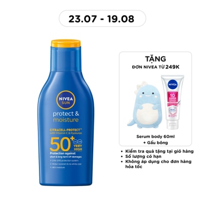 NIVEA - Sun Protect&Moisture SPF50+ UVA/UVB Body Lotion 75ml image