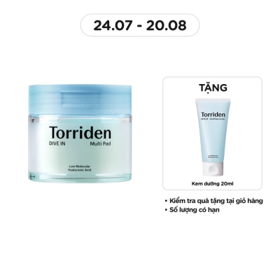 TORRIDEN Cotton Pad Torriden Dive In Multi Pad 80pcs/160ml
