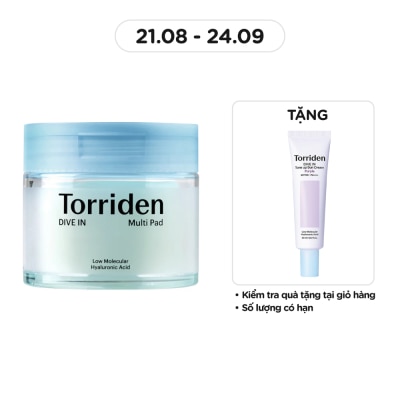 TORRIDEN Cotton Pad Torriden Dive In Multi Pad 80pcs/160ml