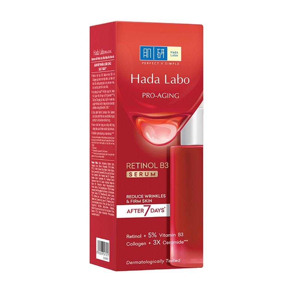Serum Hada Labo Cải Thiện Lão Hóa Da Pro Aging Retinol B3 Serum 30ml image