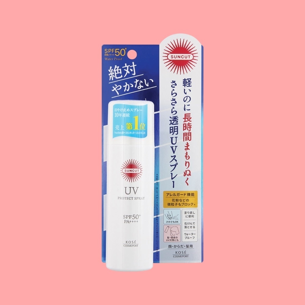 Xịt Chống Nắng Kosé Suncut UV Protect Spray SPF50+ PA++++ 60g