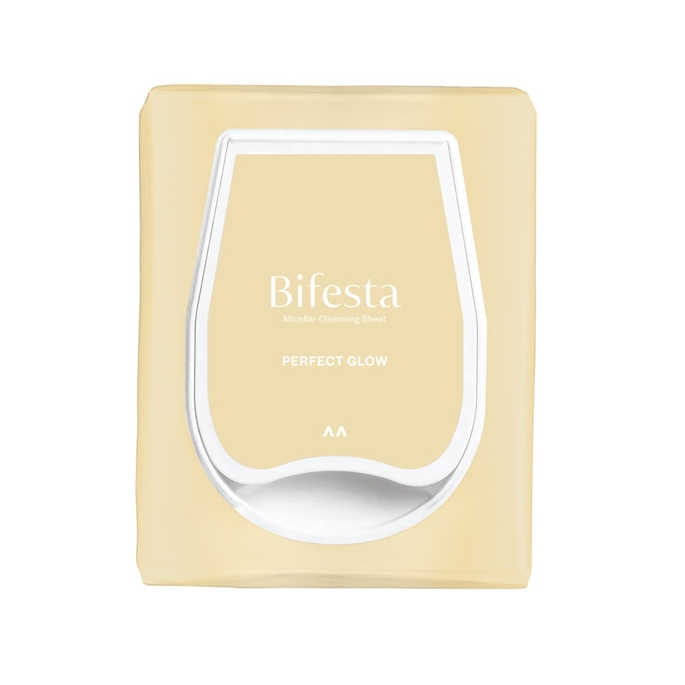 Khăn Ướt Tẩy Trang Bifesta Micellar Cleansing Sheet Perfect Glow 46Pcs