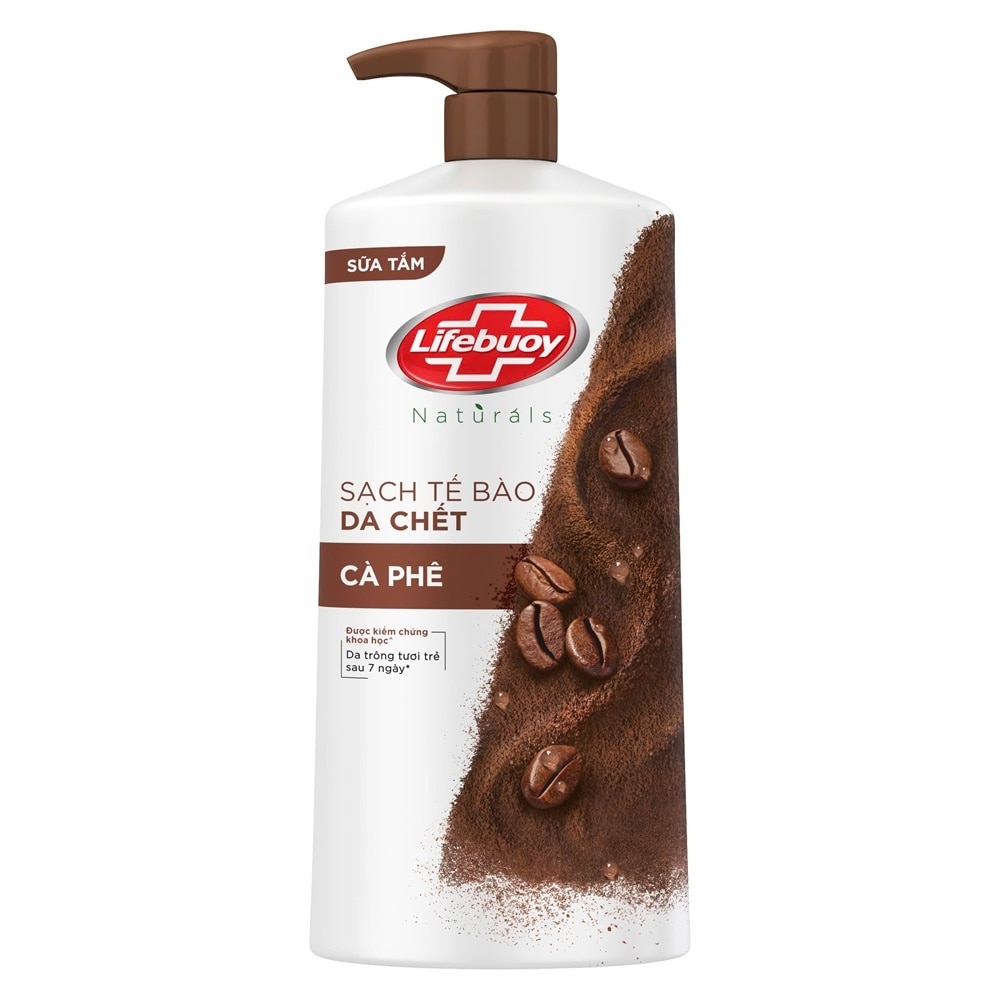 Sữa Tắm Lifebuoy Cà Phê Sạch Tế Bào Da Chết 800g