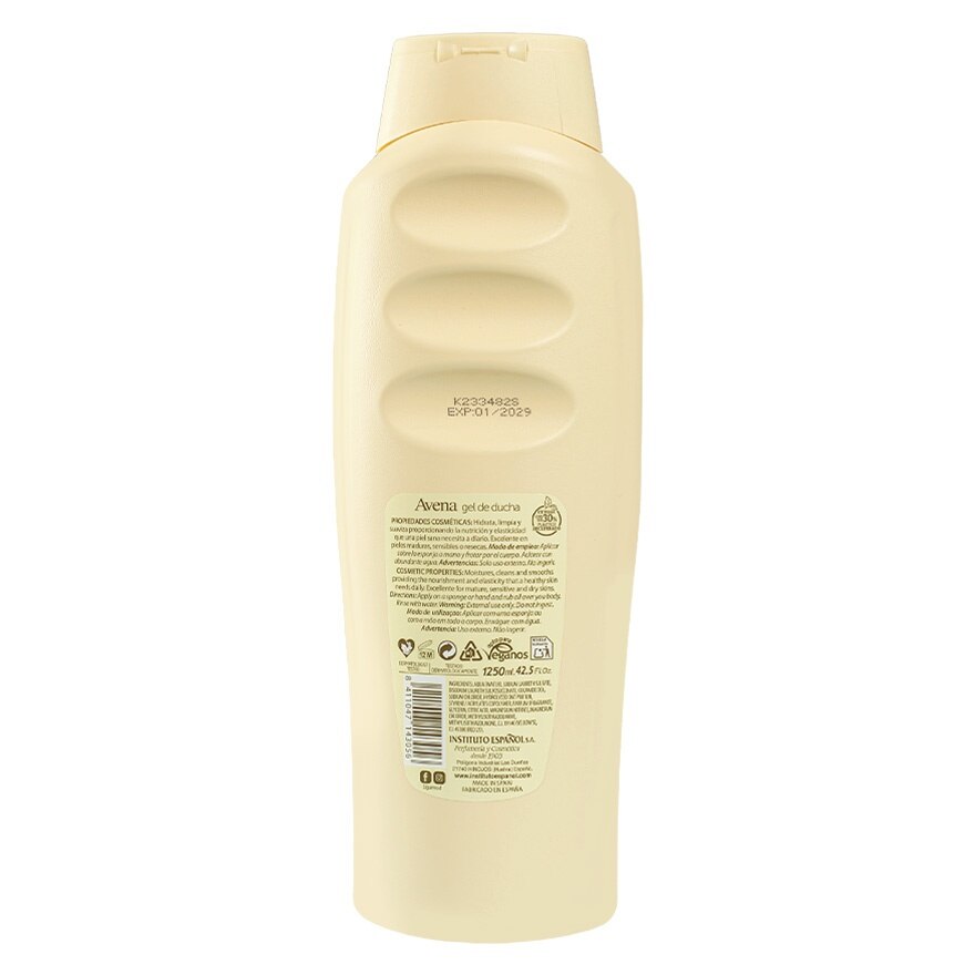 Instituto Español Avena Gel De Ducha 1250ml