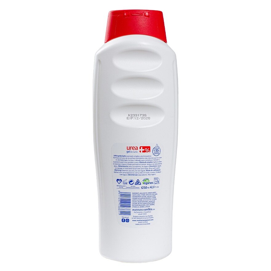 Instituto Español Urea Gel De Baño 1250ml