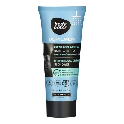 BODY NATUR Kem Tẩy Lông Nam Giới Body Natur Depilmen Hair Removal Cream In Shower 200ml