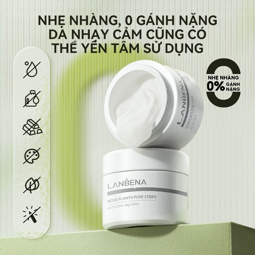 Lanbena Nose Plants Pore Strips 30g