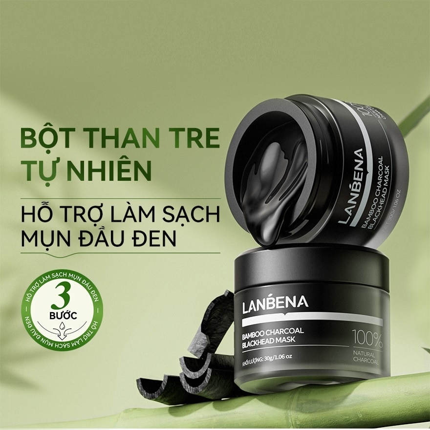 Lanbena Bamboo Charcoal Blackhead 30g