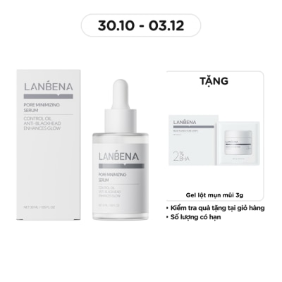 LANBENA Tinh Chất Lanbena Thu Nhỏ Lỗ Chân Lông Pore Minimizing Serum 30ml