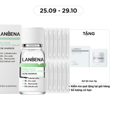LANBENA Serum Chấm Mụn Lanbena Precision Acne Spot 12ml