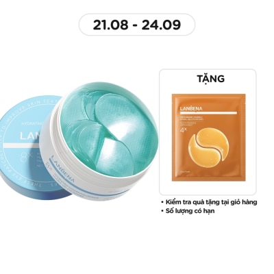 LANBENA Hydrating Sodium Hyaluronate Hydra-Gel Eye Patches 60Pcs