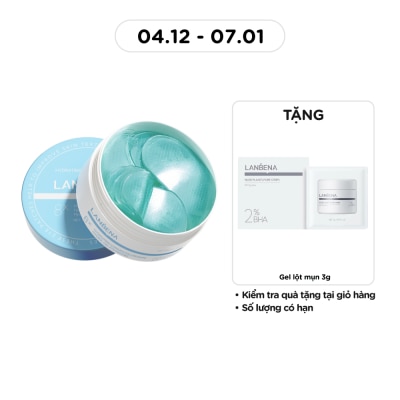 LANBENA Mặt Nạ Mắt Lanbena Hydrating Sodium Hyaluronate Hydra-Gel Eye Patches 60Pcs