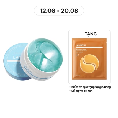 LANBENA Mặt Nạ Mắt Lanbena Hydrating Sodium Hyaluronate Hydra-Gel Eye Patches 60Pcs