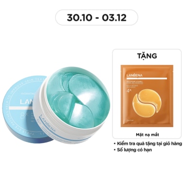 LANBENA Mặt Nạ Mắt Lanbena Hydrating Sodium Hyaluronate Hydra-Gel Eye Patches 60Pcs