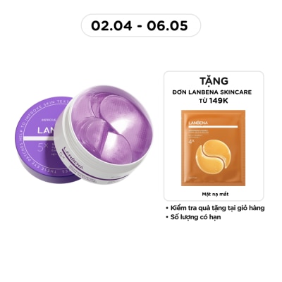 LANBENA - Mặt Nạ Mắt Lanbena Làm Mờ Nếp Nhăn Rejuvenating Retinol Hydra-Gel Eye Patches 60Pcs