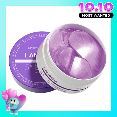LANBENA Rejuvenating Retinol Hydra Gel Eye Patches 60Pcs image