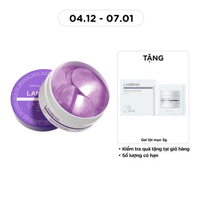 LANBENA Mặt Nạ Mắt Lanbena Làm Mờ Nếp Nhăn Rejuvenating Retinol Hydra-Gel Eye Patches 60Pcs