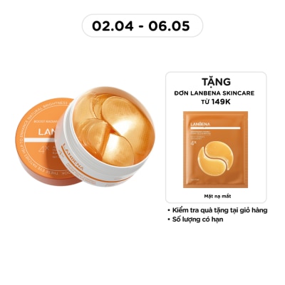 LANBENA - Mặt Nạ Mắt Lanbena Giảm Quầng Thâm Mắt Antioxidant Vitamin C Hydra-Gel Eye Patches 60Pcs