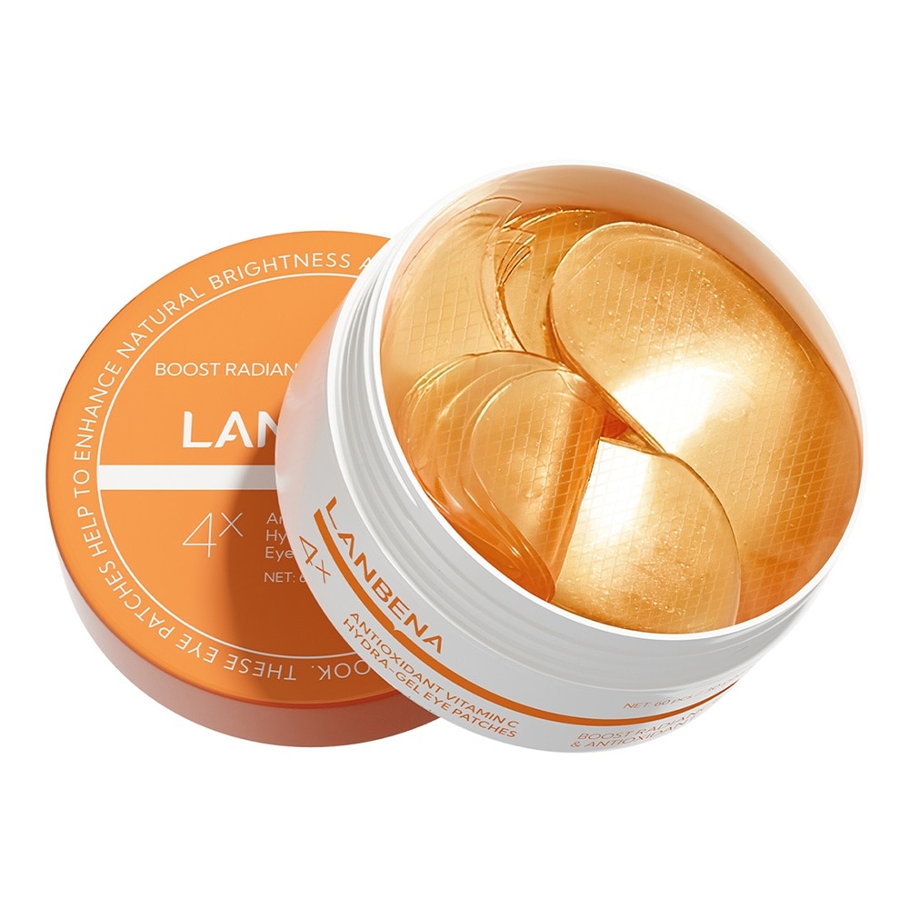 Mặt Nạ Mắt Lanbena Giảm Quầng Thâm Mắt Antioxidant Vitamin C Hydra-Gel Eye Patches 60Pcs