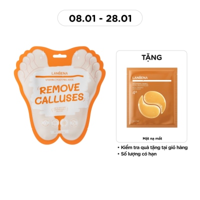LANBENA Vitamin C Foot Peel Mask 1 pairs