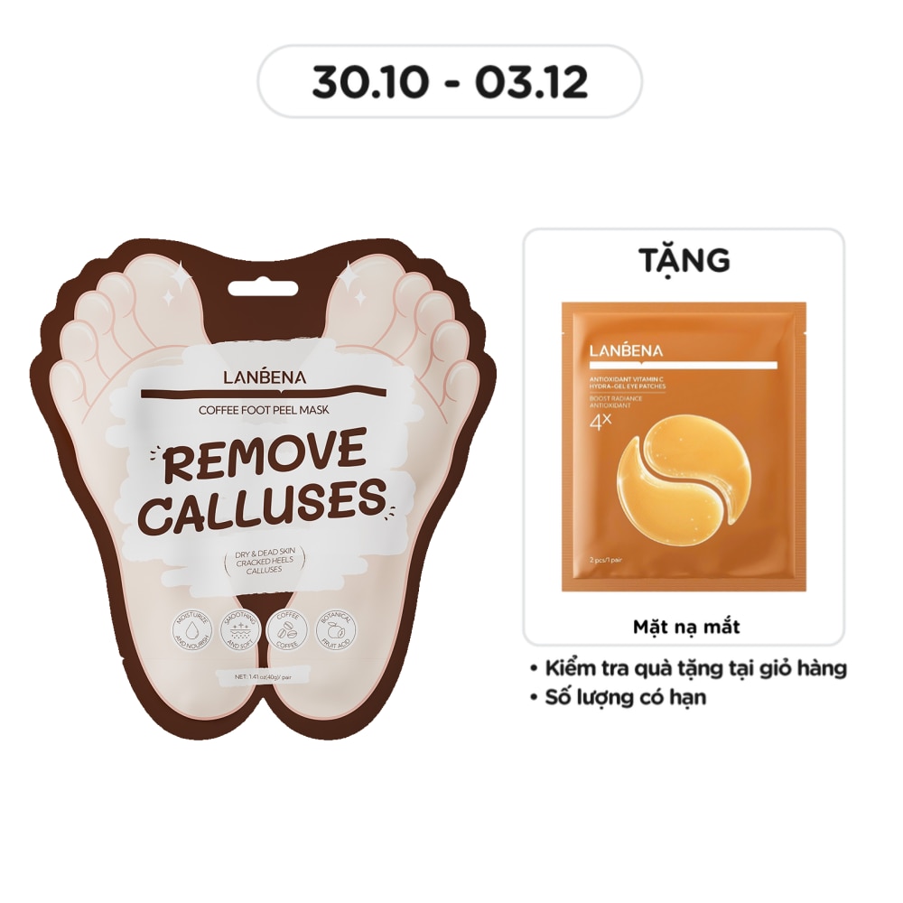 Coffee Foot Peel Mask 1 pairs