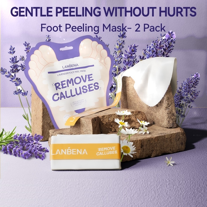 Lanbena Lavender Foot Peel Mask 1 pairs