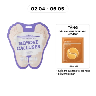 LANBENA - Lavender Foot Peel Mask 1 pairs