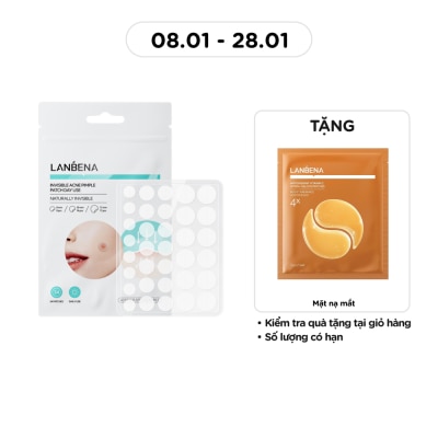 LANBENA Invisible Acne Pimple Patch Day Use 34Pcs