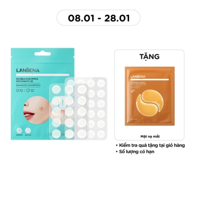 LANBENA Invisible Acne Pimple Patch Night Use 39Pcs