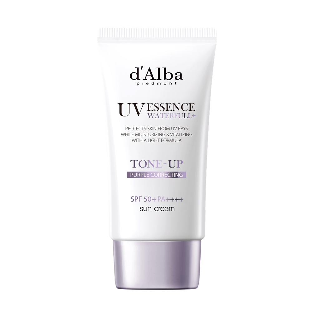 Kem Chống Nắng Nâng Tông (Tím) d'Alba Waterfull Tone-Up Sun Cream SPF50 + PA ++++ (Purple) 50ml