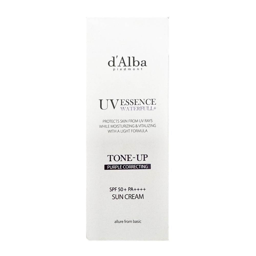 d'Alba Waterfull Tone-up Sun Cream (Purple) SPF50+ PA++++ 50ml