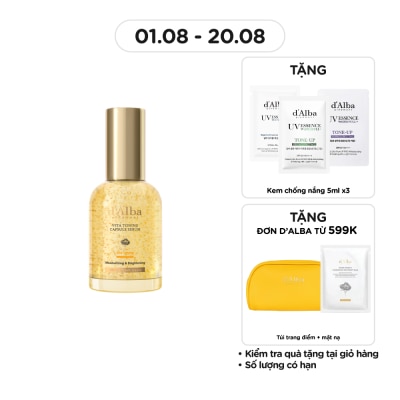 D'ALBA Tinh Chất d'Alba Dưỡng Trắng Da Vita Toning Capsule Serum 50ml