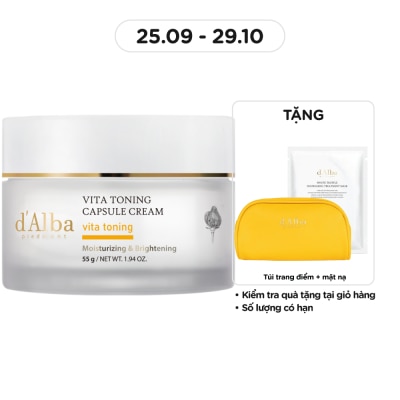 D'ALBA Vita Toning Capsule Cream 55g