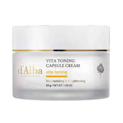 D'ALBA Kem Dưỡng Trắng Da d'Alba Vita Toning Capsule Cream 55g