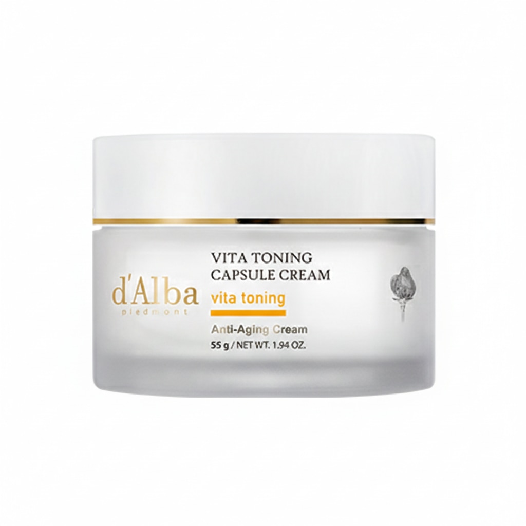 Kem Dưỡng Trắng Da d'Alba Vita Toning Capsule Cream 55g