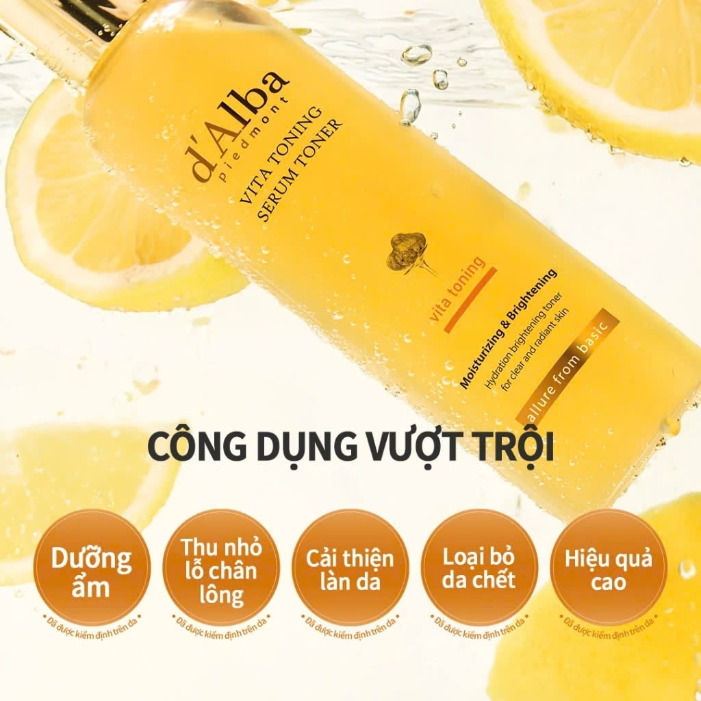 d'Alba Vita Toning Serum Toner 180ml