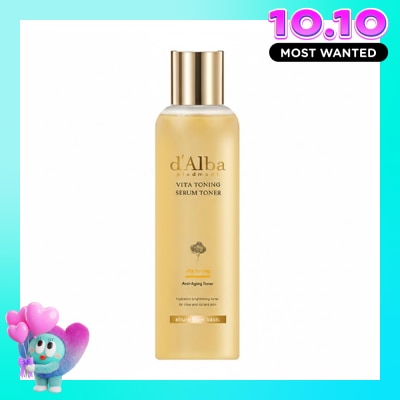 D'ALBA Toner d'Alba Cải Thiện Lỗ Chân Lông, Dưỡng Ẩm Vita Toning Serum Toner 180ml image