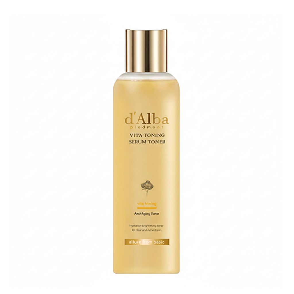 Toner d'Alba Cải Thiện Lỗ Chân Lông, Dưỡng Ẩm Vita Toning Serum Toner 180ml