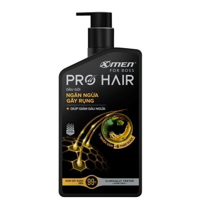 XMEN FOR BOSS Dầu Gội Xmen For Boss Pro Hair Ngăn Gãy Rụng Tóc 350g