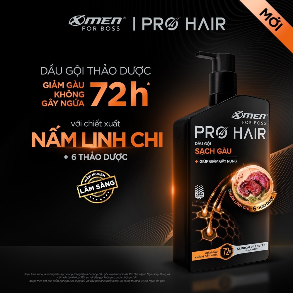 Xmen For Boss Pro Hair Anti-Dandruff Shampoo 350g