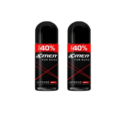 XMEN FOR BOSS Xmen For Boss Combo Intense 48H Perfumed Deo Roll On 70mlx2pcs