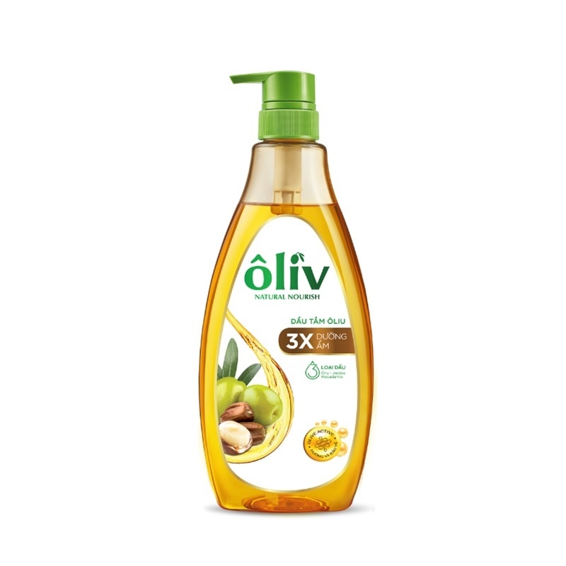 Oliv 3X Moisturizing Shower Oil 650ml