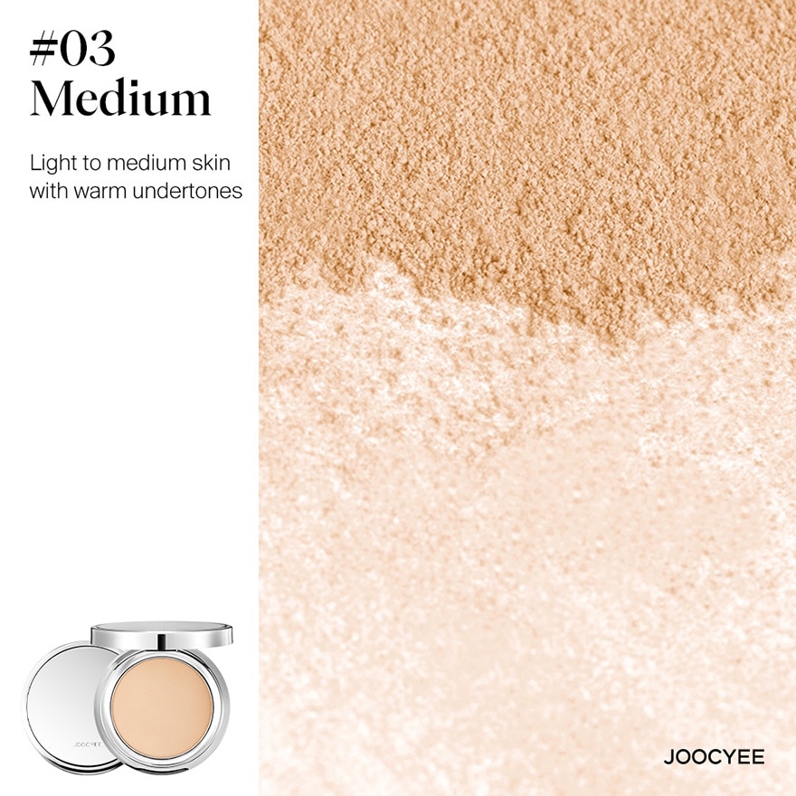 Phấn Nền Joocyee Silky Soft Powder Foundation 10g .#03 Medium