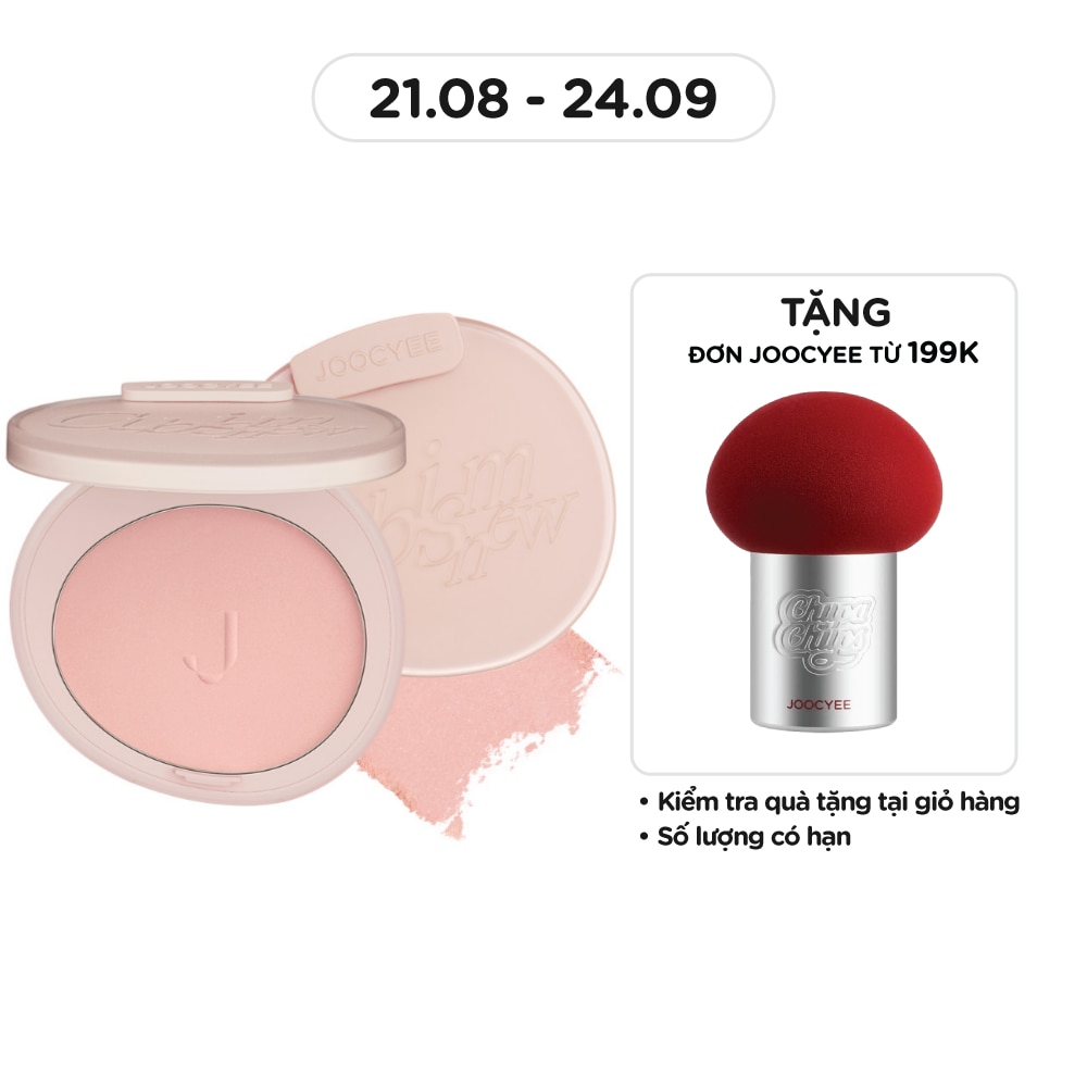 Phấn Má Hồng Joocyee Blush 4g .#M205 Milky Pink