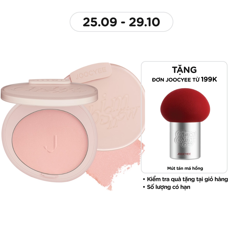 Phấn Má Hồng Joocyee Blush 4g .#M205 Milky Pink