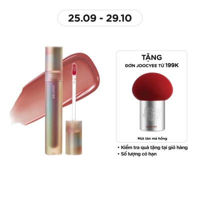 JOOCYEE Glazed Lipgloss 3.2g .#08 Caramel Milk Tea