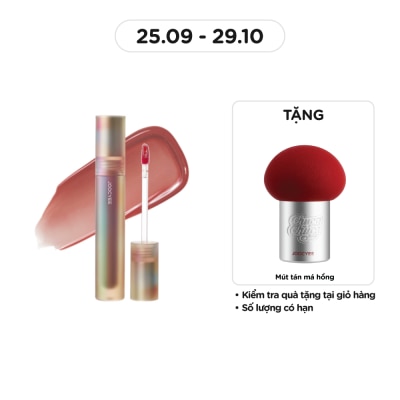 JOOCYEE Son Kem Bóng Joocyee Glazed Lipgloss 3.2g .#08 Caramel Milk Tea